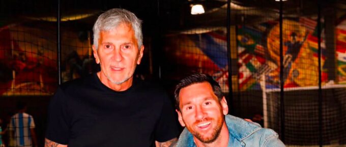 Lionel Messi và ba mình, ông Jorge Messi